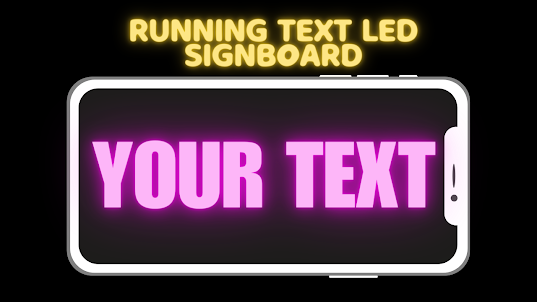 Running Text Signboard
