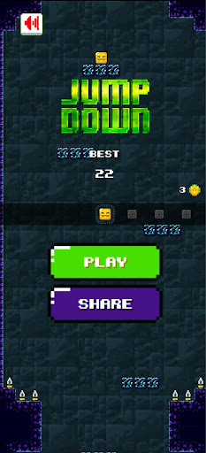 Android application Jump Down Now screenshort
