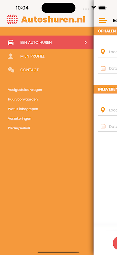 Android application Autoshuren.nl screenshort
