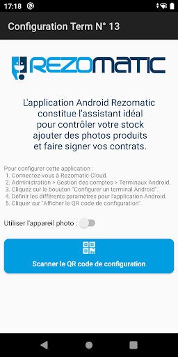Android application Rezomatic screenshort
