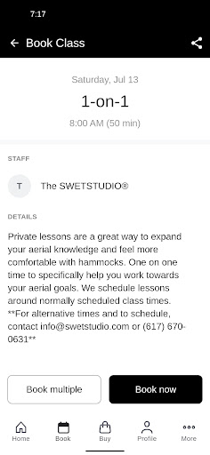 Swet Studio Scheduler Screenshot 3 - AppWisp.com
