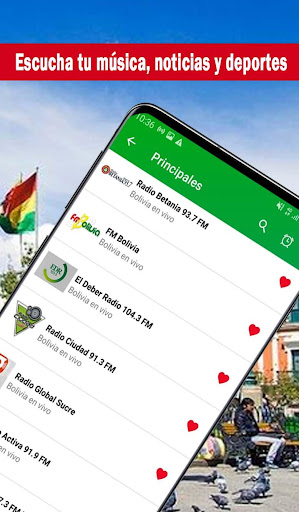Android application Radio Bolivia en Vivo screenshort