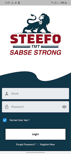 Android application Steefo TMT screenshort