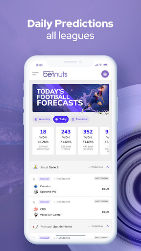 AI Soccer Predictions @ BetNut Screen 3