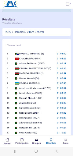 Semi Marathon de Béjaia Screen 3
