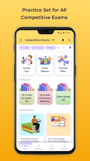 Android application Study in Mobile screenshort