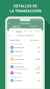 Captura de Pantalla 3 Gestor de gastos - finanzas android