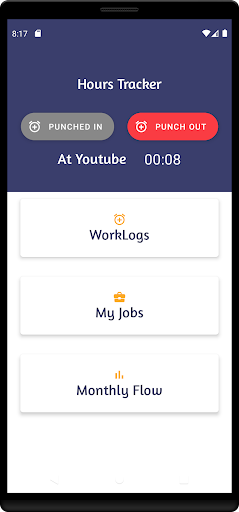 Hours Tracker Screen 3