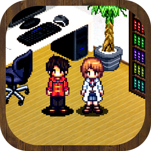 目指せインフルエンサー　放置育成ゲーム logo
