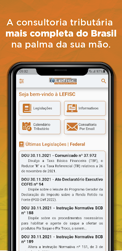 Android application Lefisc screenshort
