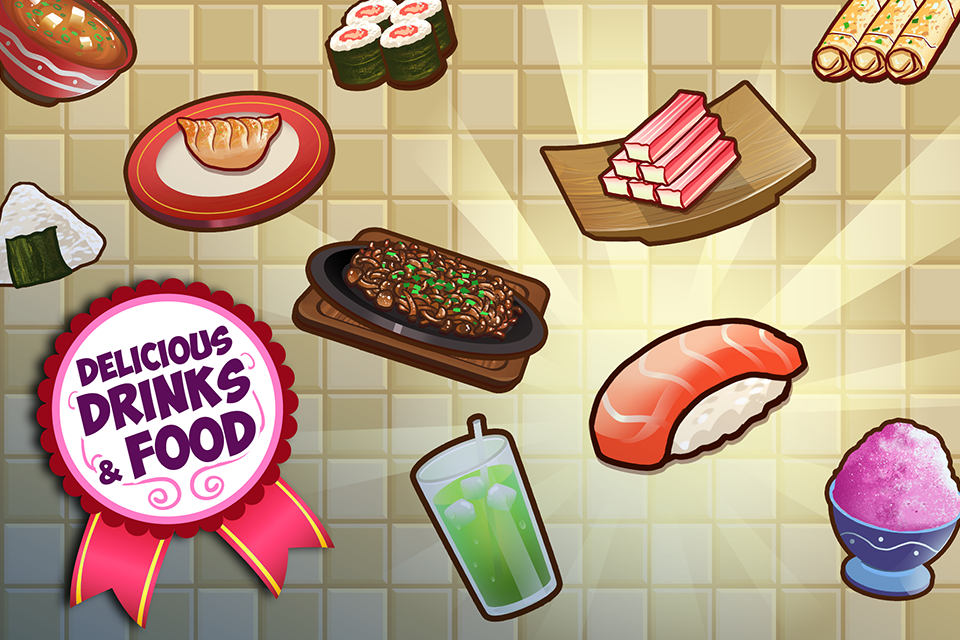 Android application My Sushi Shop: Food Game screenshort