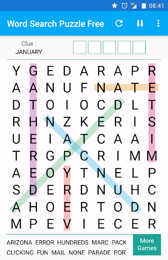 Word Search Free Game 8.4 screenshots 1