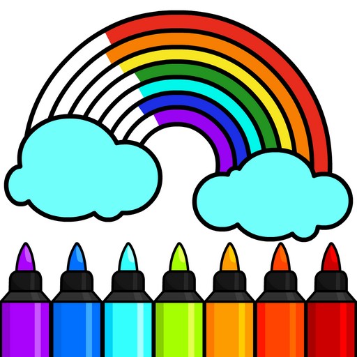 子供用 塗り絵ゲーム お絵かき 塗り絵ブック Google Play のアプリ
