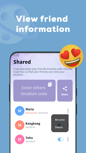 Location Share screenshot