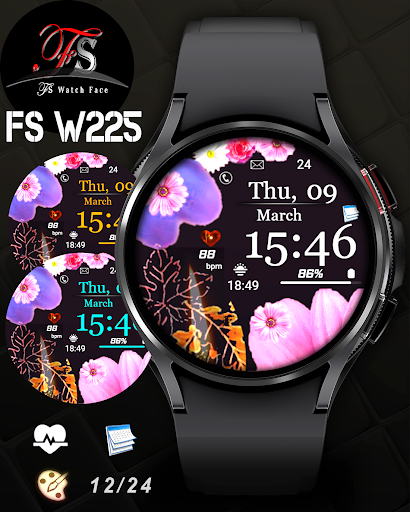 Android application FSW225 WATCHFACE screenshort