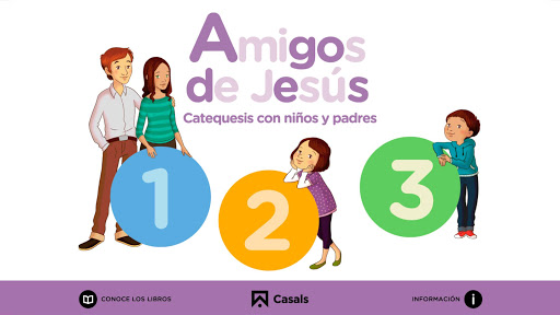 Android application Amigos de Jesús screenshort