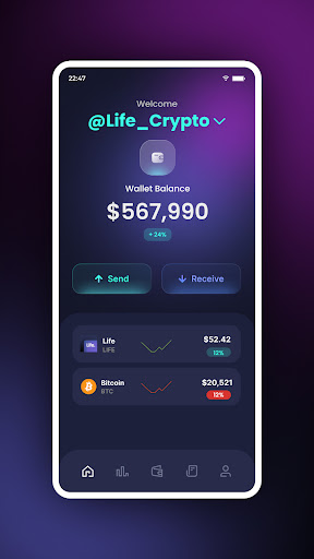 Life - The DeFi Wallet Screen 3