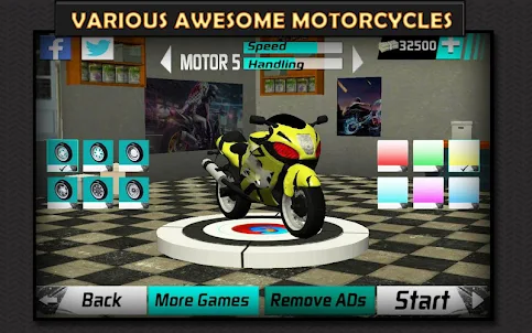 Moto Rider 3D: Mission City