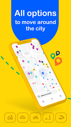 Android application CityTrips - All Mobility screenshort