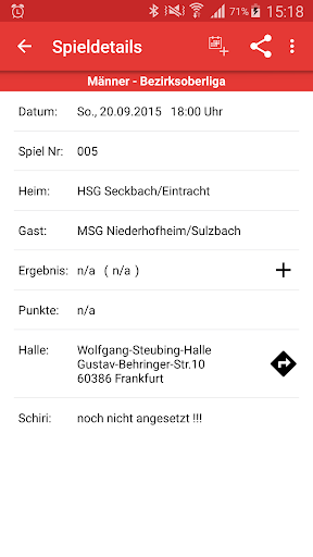 Eintracht Frankfurt Handball Screen 3