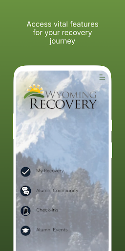 Android application Wyoming Recovery screenshort