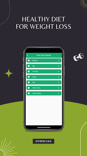 Calories Calculator Screen 2