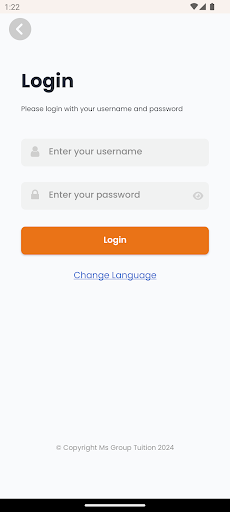 Android application Ms Group Tuition screenshort