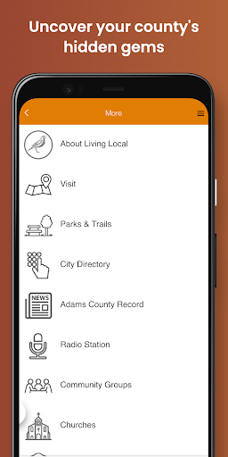 Living Local Out of State App Screen 3