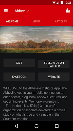 Android application Abbeville Institute screenshort