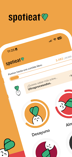 Android application Spotieat screenshort