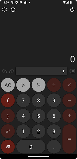 Android application Calculator Hub screenshort