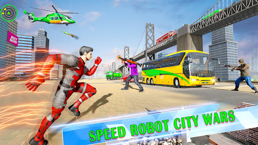 Speed Robot Crime Simulator 3D  screenshots 10