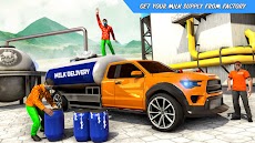 Milk Transport Truck Games 3Dのおすすめ画像5