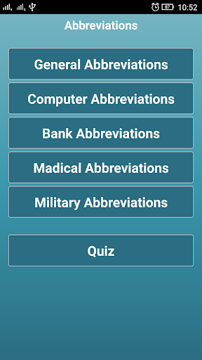 Abbreviations : Full Forms Screen 2