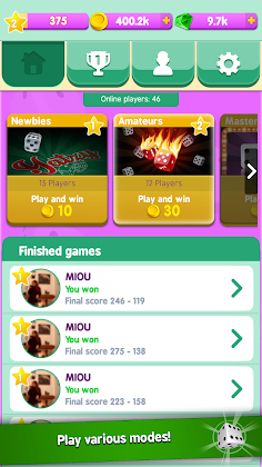 Yatzy Duels Live Tournaments - Screenshot 1