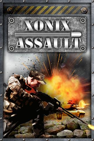 Android application Xonix Assault screenshort