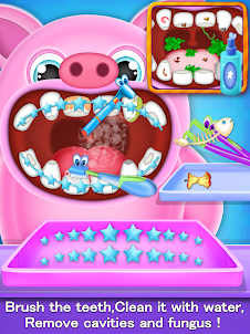 Animal Dentist Game For Kids