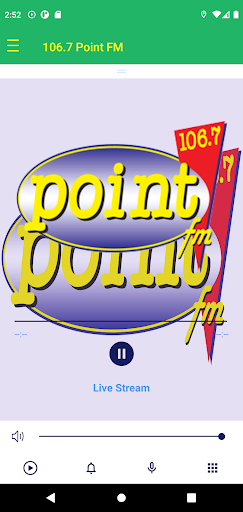 106.7 Point FM Screen 2
