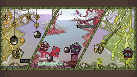 Steampunk Physics-based Puzzle