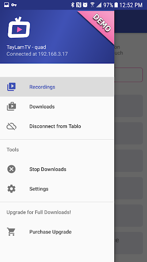 ota2GO - Downloader for use with Tablo OTA DVRs