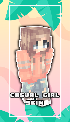 Casual Girl Skin For Minecraft