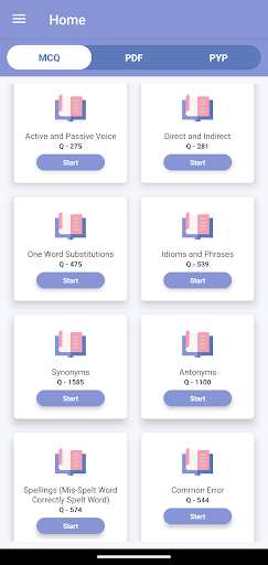 SSC Objective English Screen 2