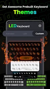Neon LED Keyboard－RGB Backlit