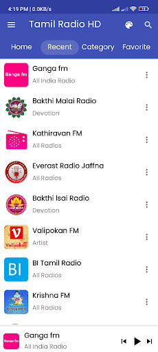 Tamil Radio HD Online Tamil Fm Screen 3
