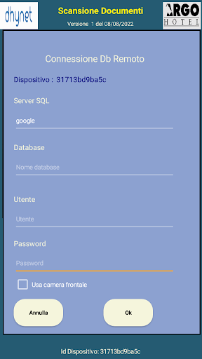 Argo Scanner Screen 3
