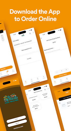 Android application La Placita Food Trucks screenshort