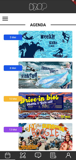 Android application DROP Boardsport screenshort
