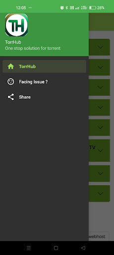 TorrHub - Torrent Download App Screen 2