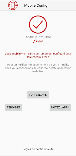 Mobile Config Screen 3