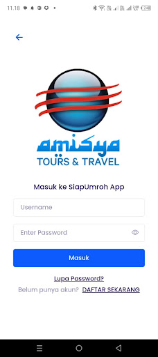 Amisya App Screen 2
